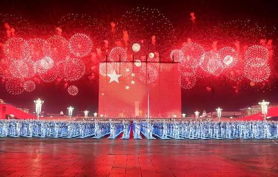 这是联欢活动现场。新华社记者 黄敬文 摄