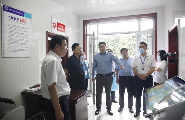 省司法厅党委副书记、副厅长李云涛在忻州调研公共法律服务等工作