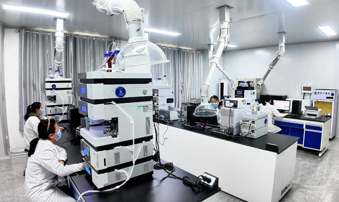 鑫煜制药检验中心。受访企业供图