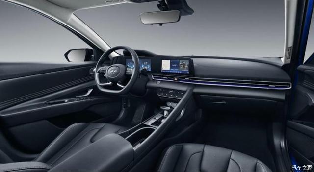 沉浸式座舱 北京现代发布新伊兰特官图