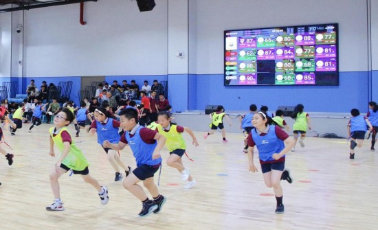 重庆高新区智慧体育场景。