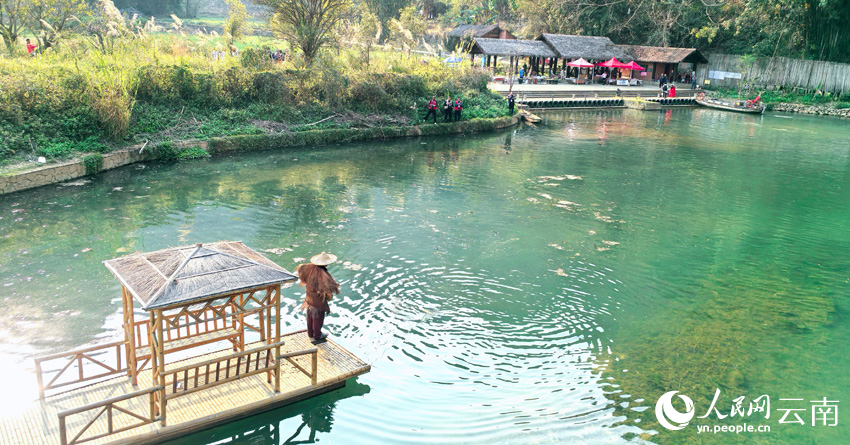 广南县坝美世外桃源景区。人民网记者 徐前摄
