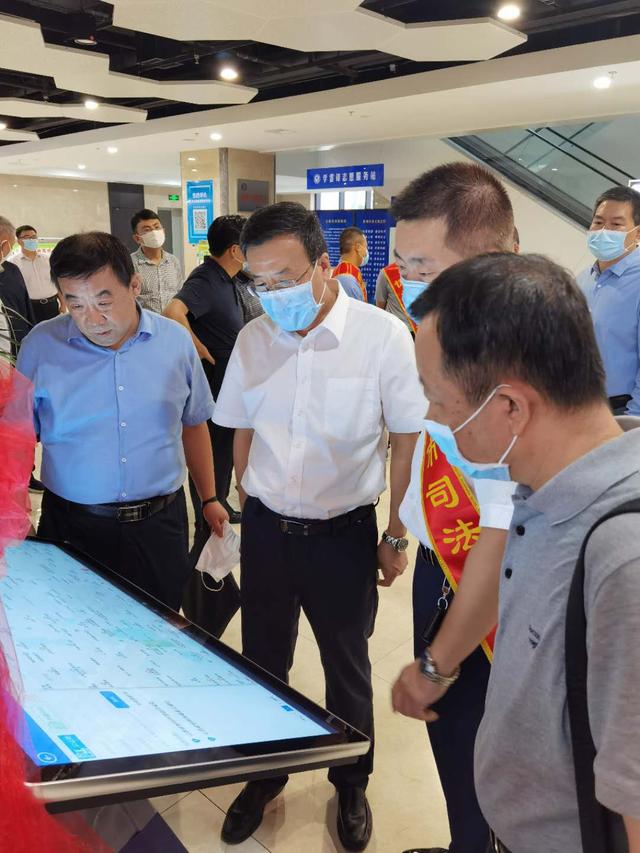 省司法厅党委副书记、副厅长李云涛在忻州调研公共法律服务等工作