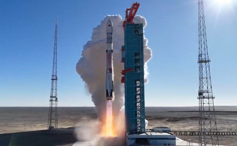 2025年12月3日，朱雀三号首飞现场。受访者供图