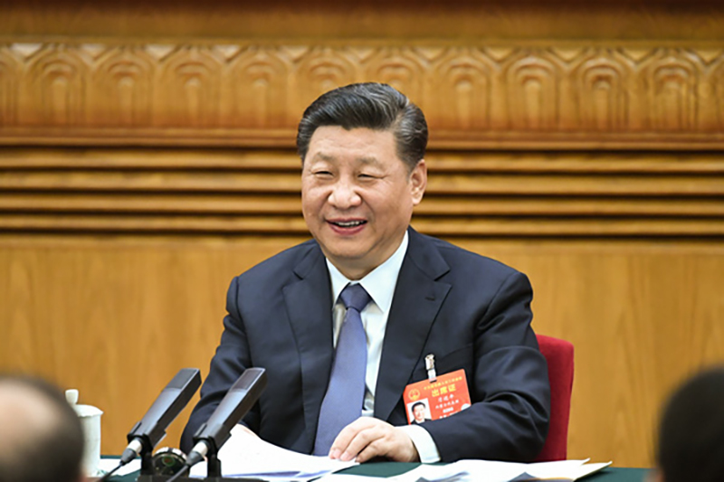 2019年3月5日,习近平总书记参加十三届全国人大二次会议内蒙古代表团的审议。 2019年3月5日,习近平总书记参加十三届全国人大二次会议内蒙古代表团的审议。